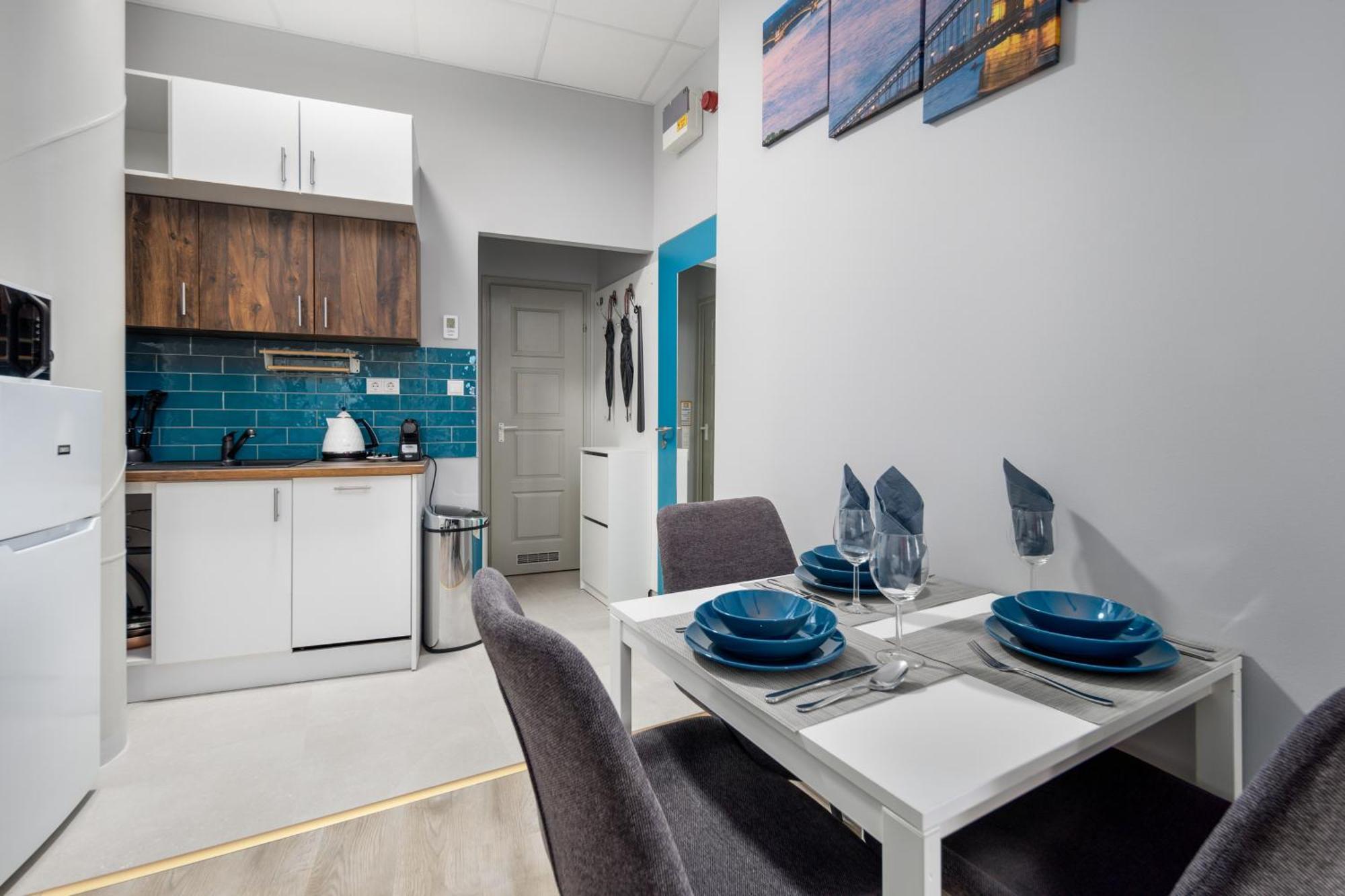 Downtown Apartment House Blue Budapest Esterno foto